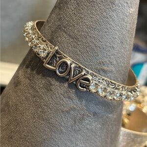 Elegant Silver plated Love Bracelet
